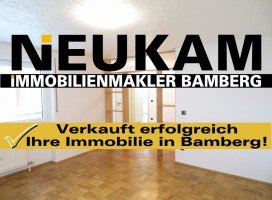Hauptbild BAMBERG-OST-NÄHE BAMBADOS: MODERNISIERTE 3-ZIMMER-WOHNUNG(=SOFORT FREI) MIT BALKON FÜR 249.000,-EURO